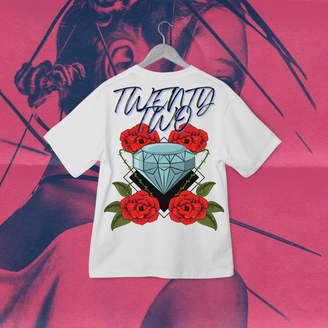 Camiseta Diamond Rose