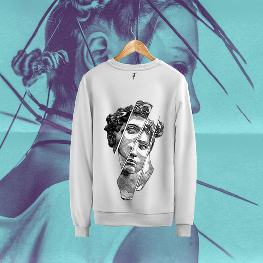 Sudadera blanca TwentyTwo Busto